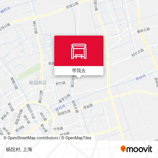 杨院村地图