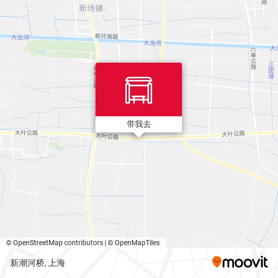 新潮河桥地图