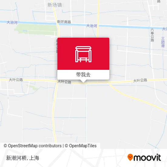 新潮河桥地图