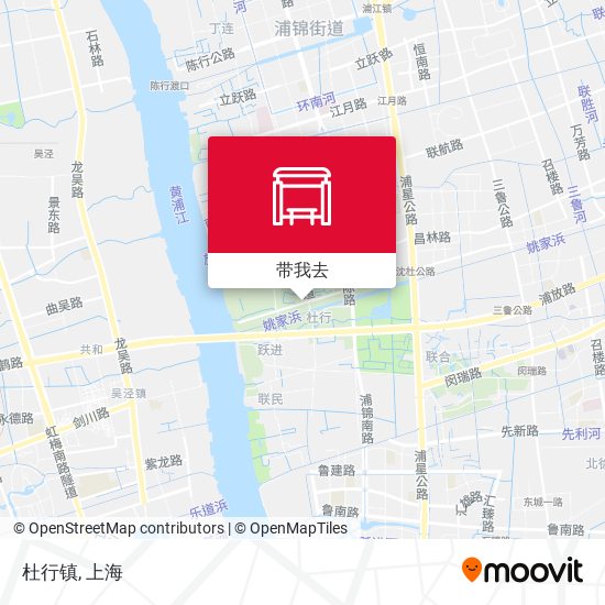 杜行镇地图