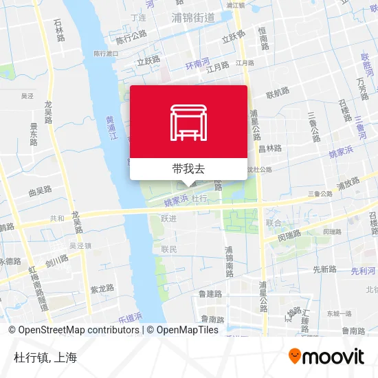 杜行镇地图