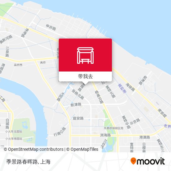 季景路春晖路地图