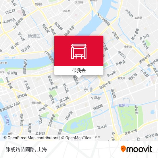 张杨路苗圃路地图