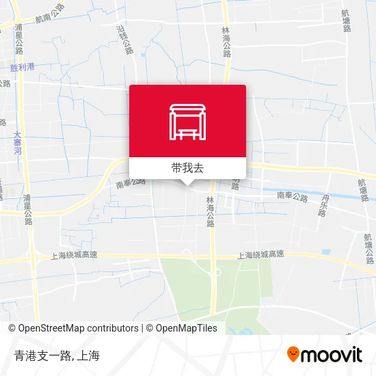青港支一路地图