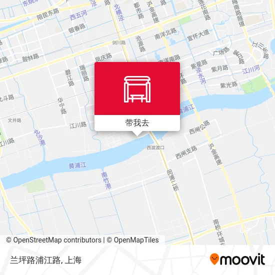 兰坪路浦江路地图