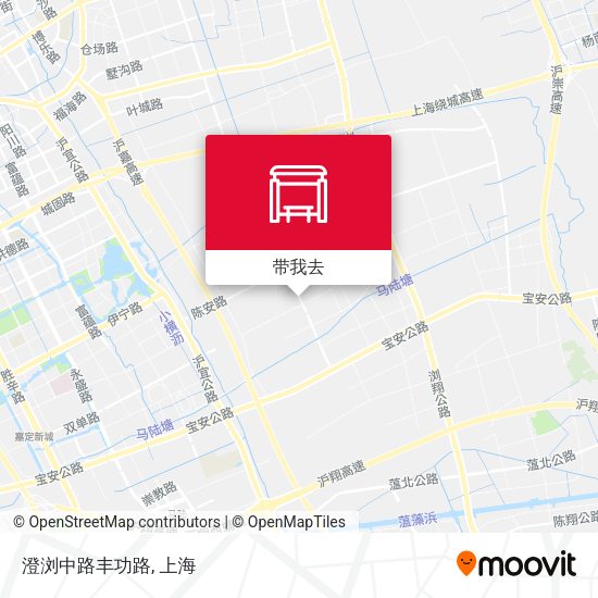 澄浏中路丰功路地图