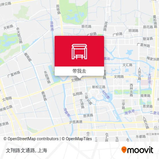 文翔路文通路地图