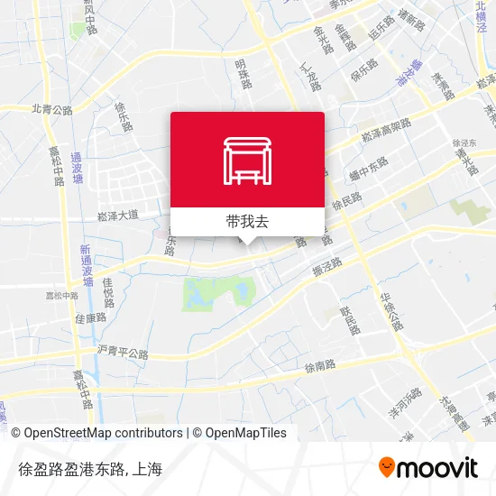 徐盈路盈港东路地图