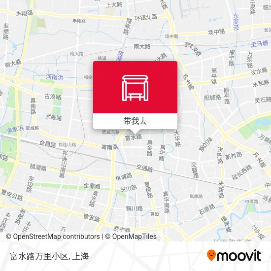 富水路万里小区地图