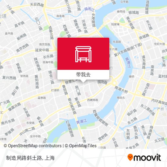 制造局路斜土路地图