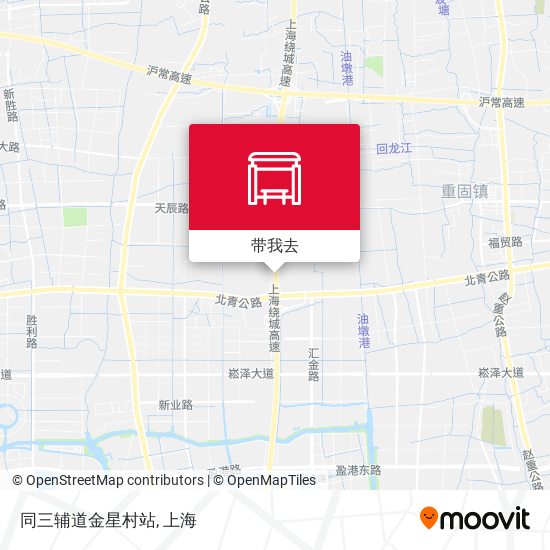 同三辅道金星村站地图