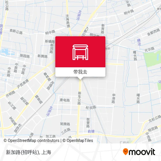 新加路(招呼站)地图