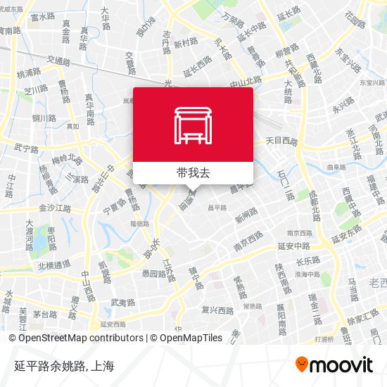 延平路余姚路地图