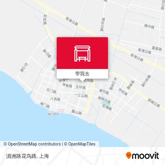 湄洲路花鸟路地图
