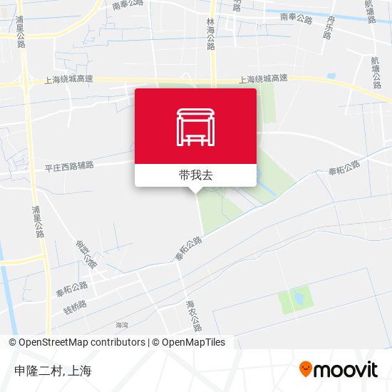 申隆二村地图