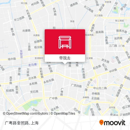 广粤路奎照路地图