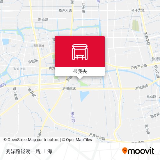 秀湄路崧漪一路地图