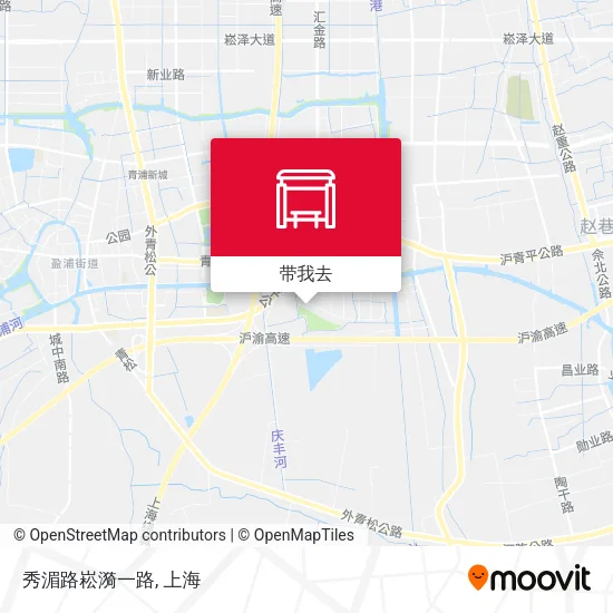 秀湄路崧漪一路地图