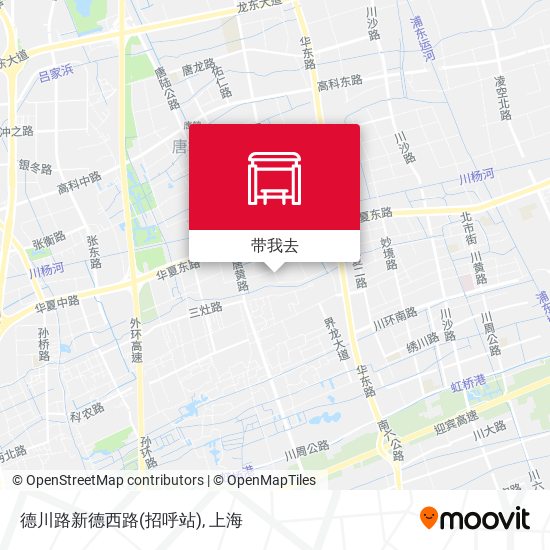 德川路新德西路(招呼站)地图