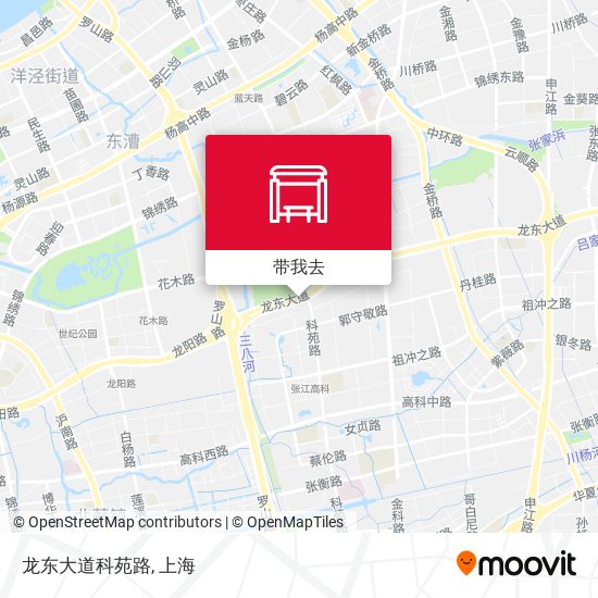 龙东大道科苑路地图