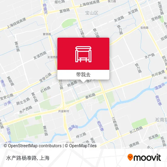 水产路杨泰路地图