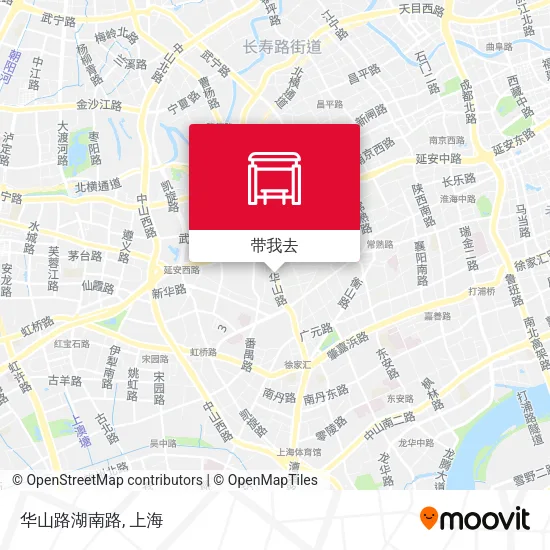 华山路湖南路地图