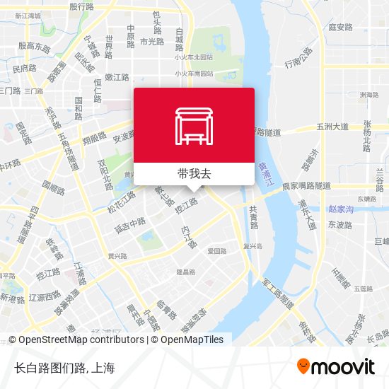 长白路图们路地图