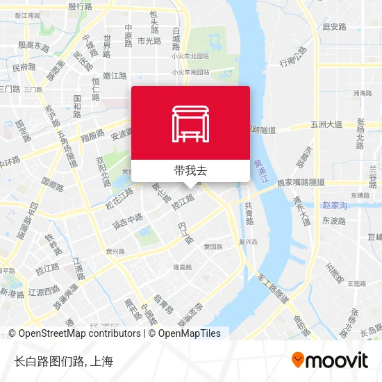 长白路图们路地图
