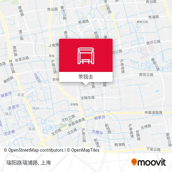 瑞阳路瑞浦路地图