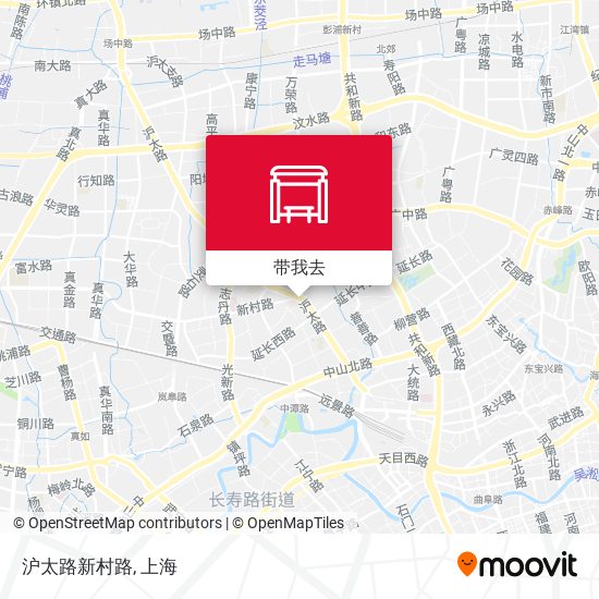 沪太路新村路地图