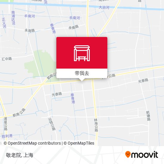 敬老院地图