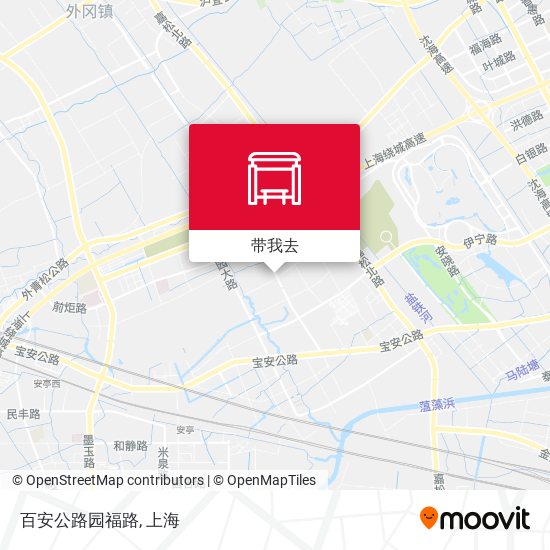 百安公路园福路地图