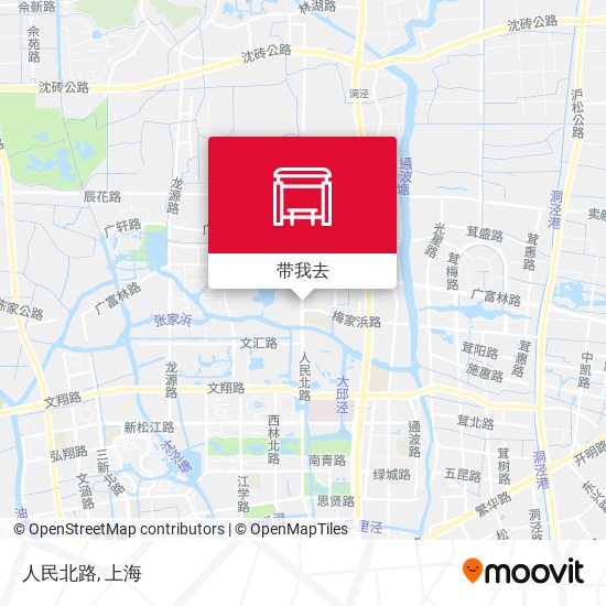 人民北路地图