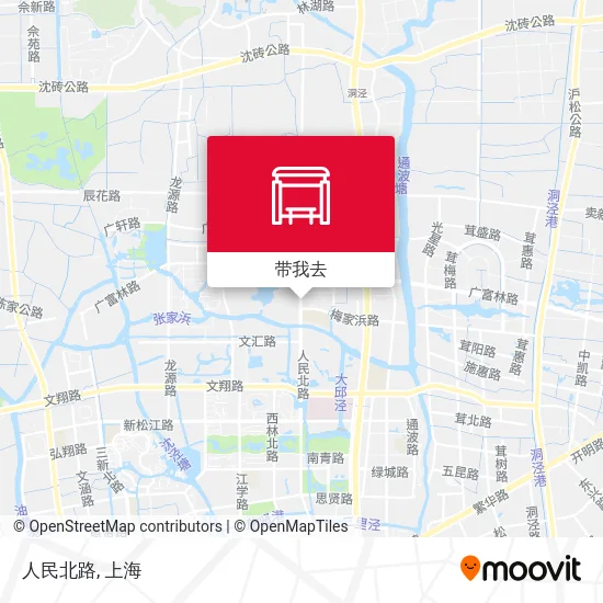 人民北路地图