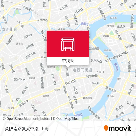 黄陂南路复兴中路地图