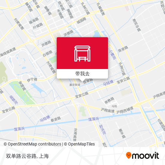 双单路云谷路地图