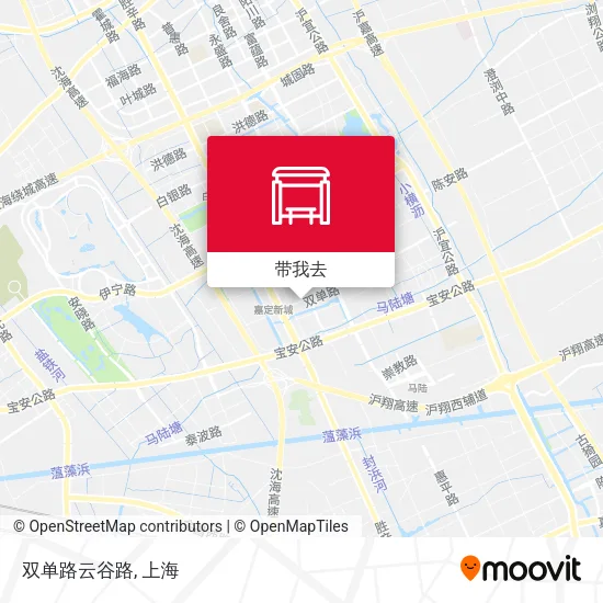 双单路云谷路地图