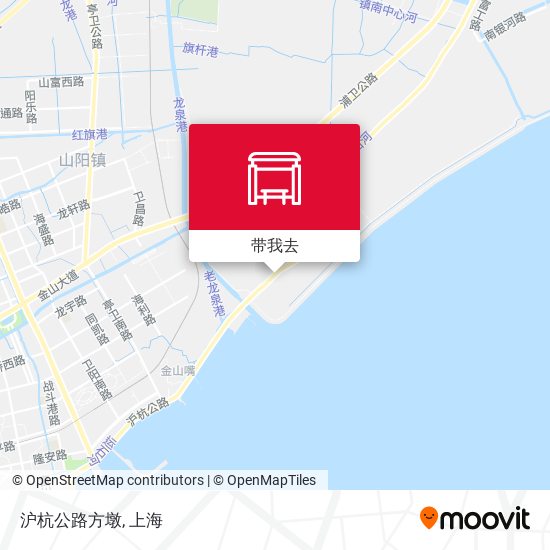 沪杭公路方墩地图
