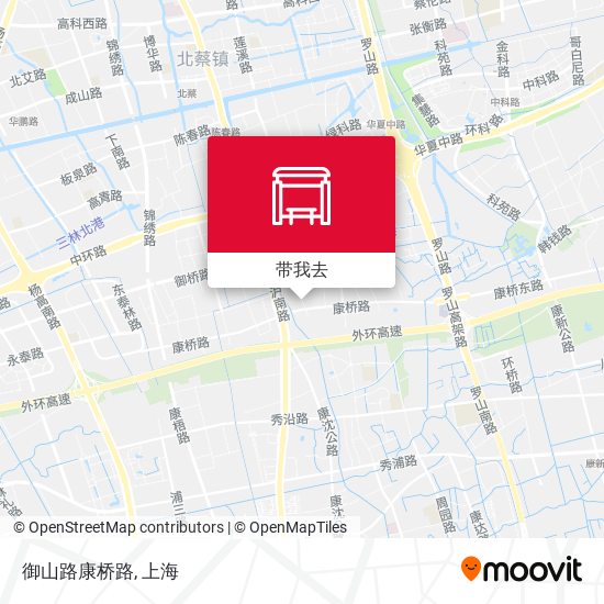 御山路康桥路地图
