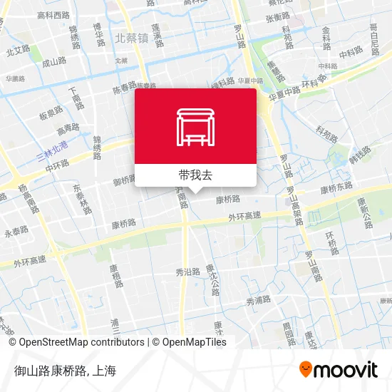 御山路康桥路地图