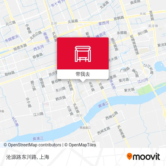 沧源路东川路地图