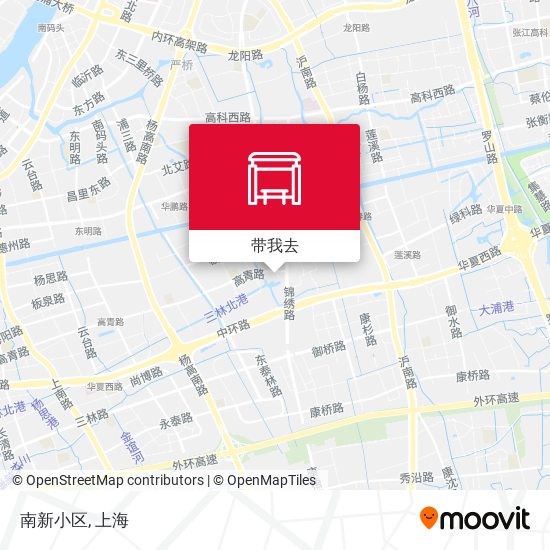 南新小区地图