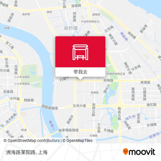 洲海路莱阳路地图