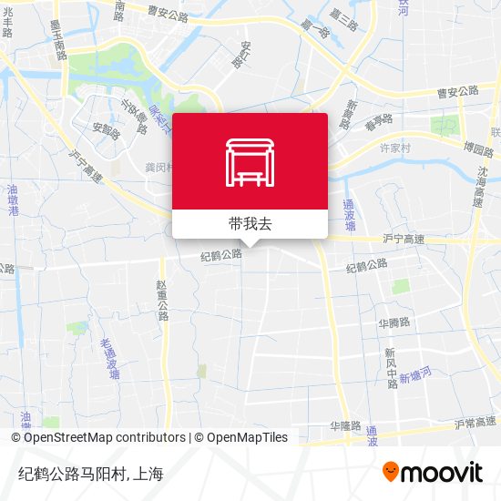 纪鹤公路马阳村地图