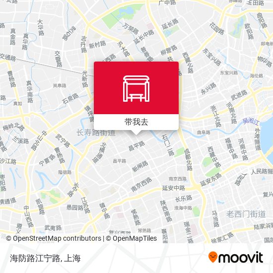 海防路江宁路地图