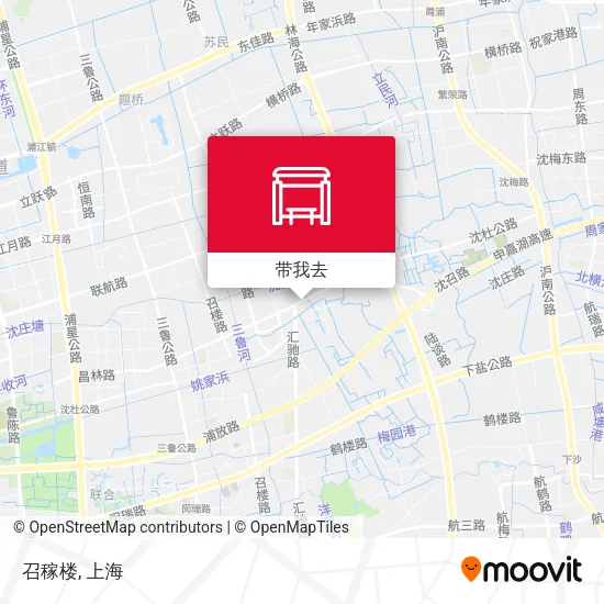 召稼楼地图