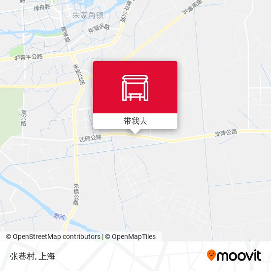 张巷村地图