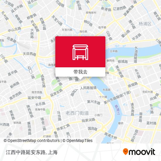 江西中路延安东路地图