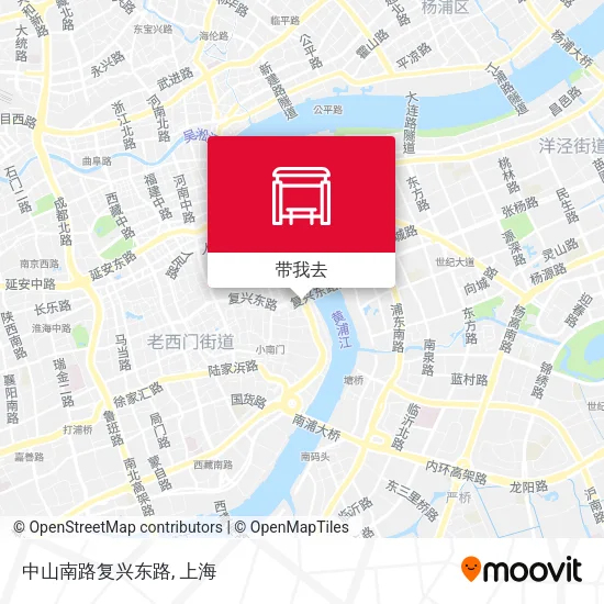 中山南路复兴东路地图