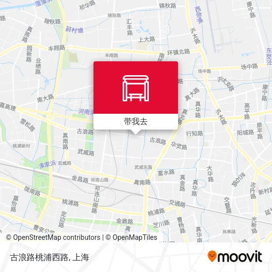 古浪路桃浦西路地图